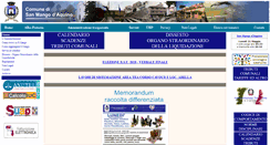 Desktop Screenshot of comunedisanmangodaquino.it
